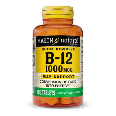 B 12 1000mcg Tablets **"Dissolves Under Tongue"