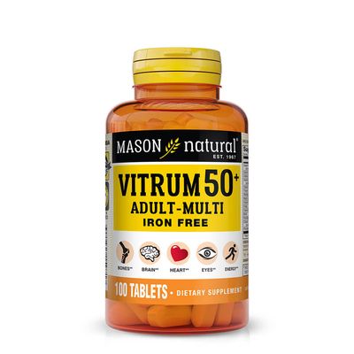 Vitrum 50 Plus - Senior Multi-  Iron Free -Tablets
