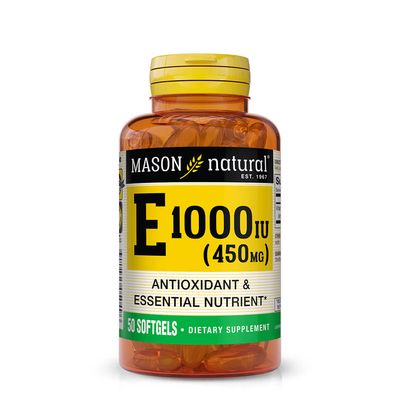 Vitamina E 450mcg (1000UI) ** DL-Alfa - 50 softgels
