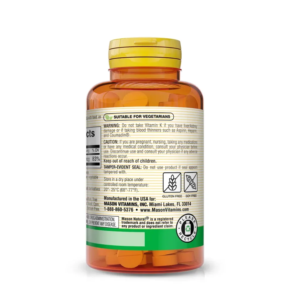 Vitamina K1, 100 Mcg foto 3