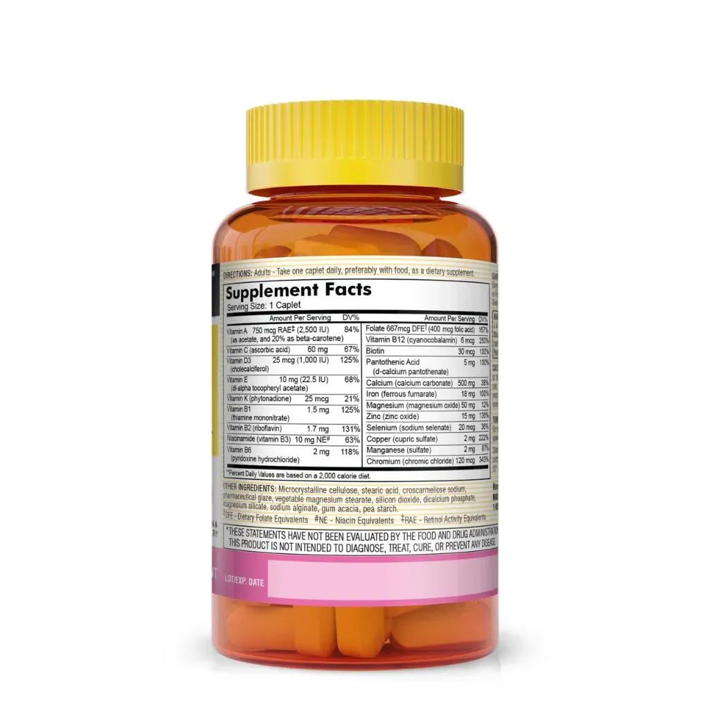 Fórmula Multivitamínica Diaria para Mujeres con 21 vitaminas y nutrientes esenciales foto 2