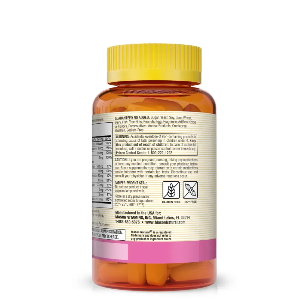 Fórmula Multivitamínica Diaria para Mujeres con 21 vitaminas y nutrientes esenciales foto 3