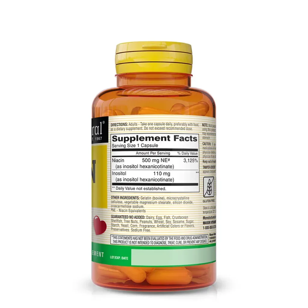 Niacin 500 mg Flush Free foto 2