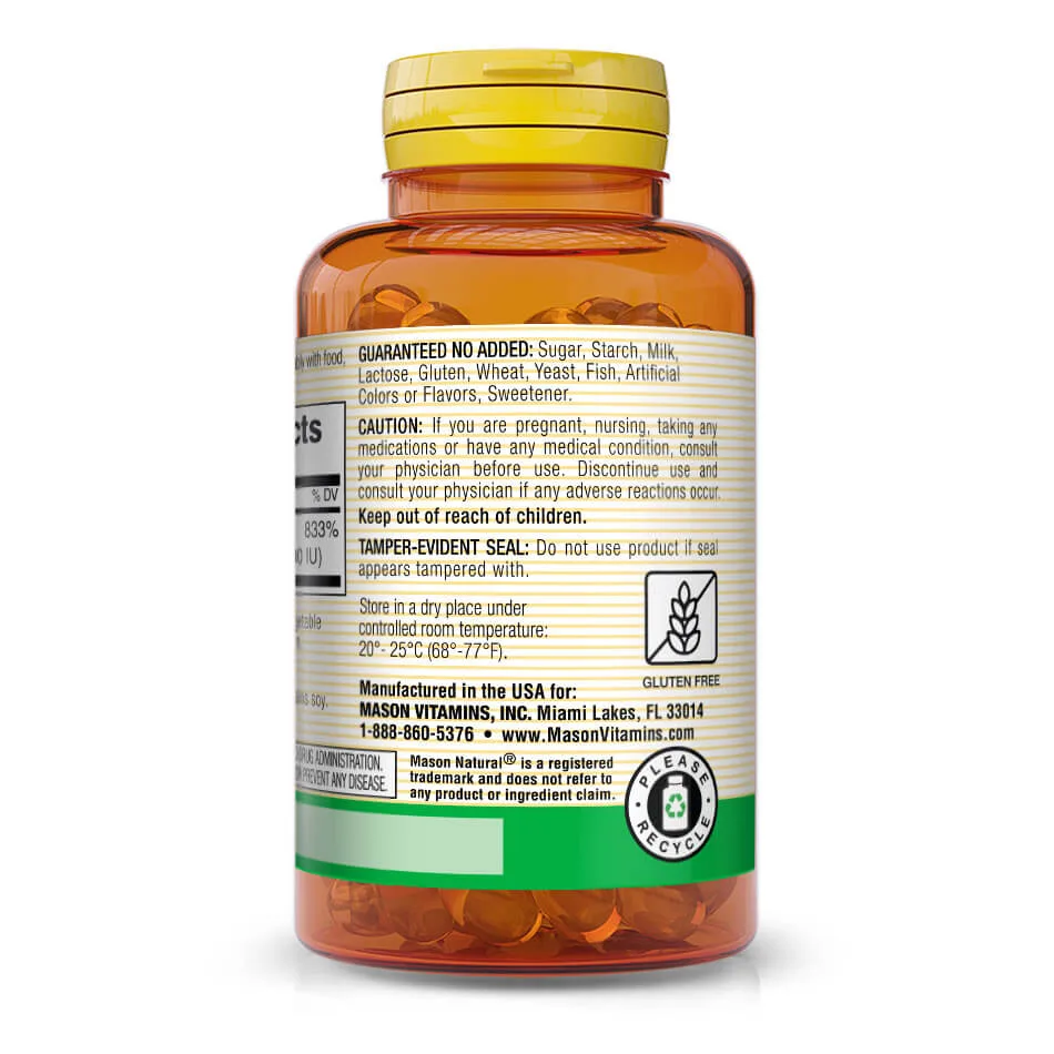Beta Carotene 25,000IU Softgels foto 5