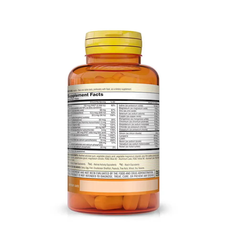 Vitrum 50 Plus - Senior Multi-  Iron Free -Tablets foto 3