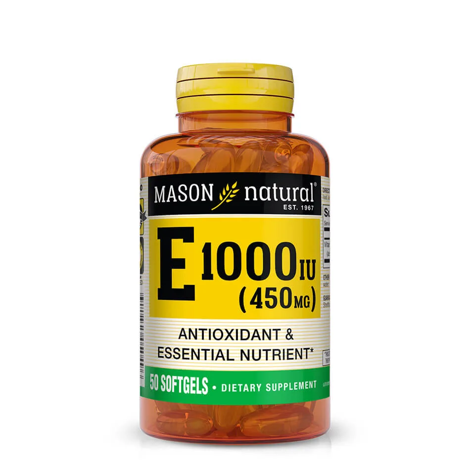Vitamina E 450mcg (1000UI) ** DL-Alfa - 50 softgels