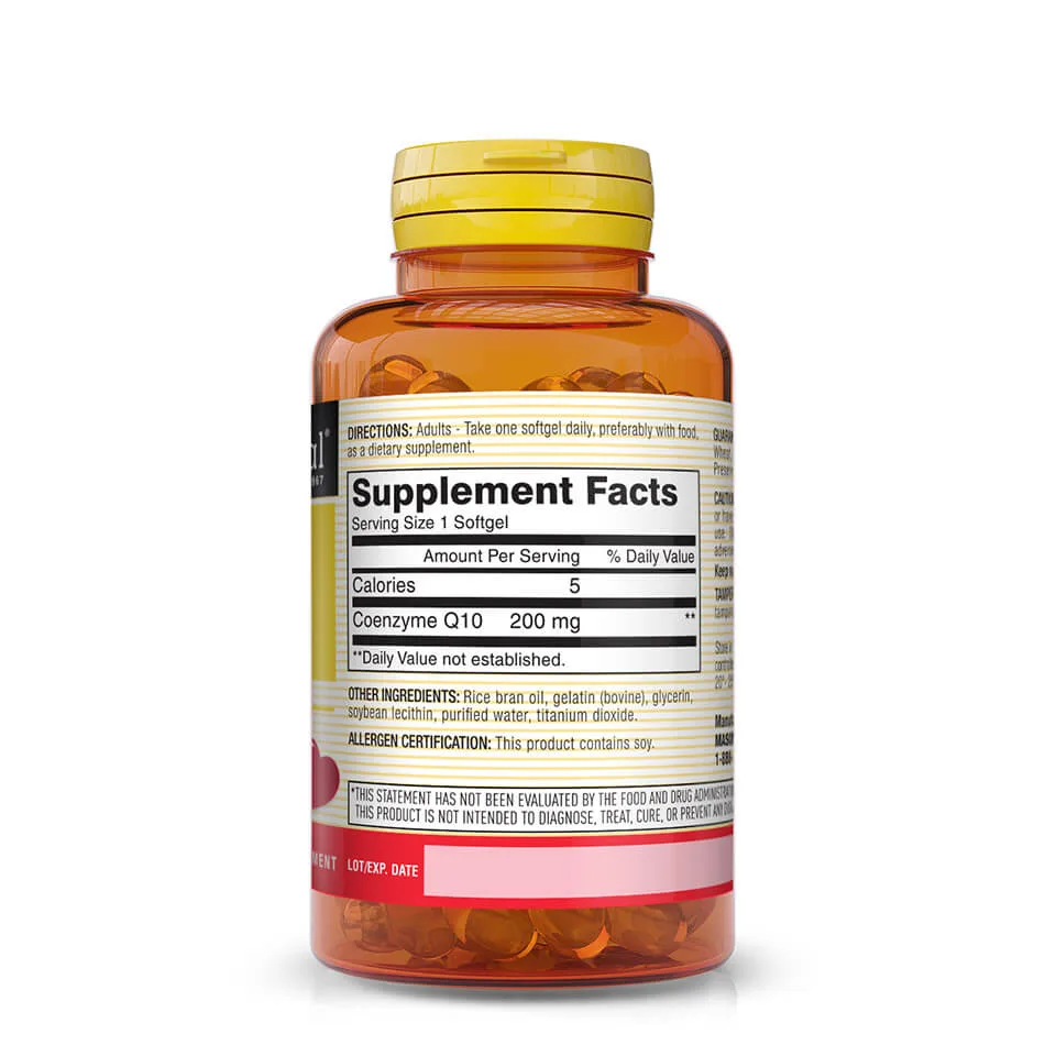 CO Q-10 200mg Softgels foto 2