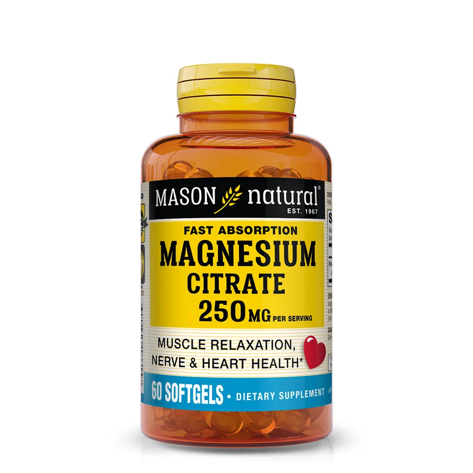 Magnesium Citrate 250 mg Fast Absorption