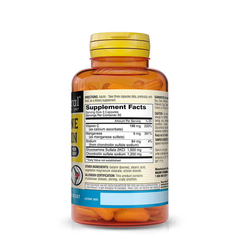 Glucosamina Condroitina 1500/1200 3 por día