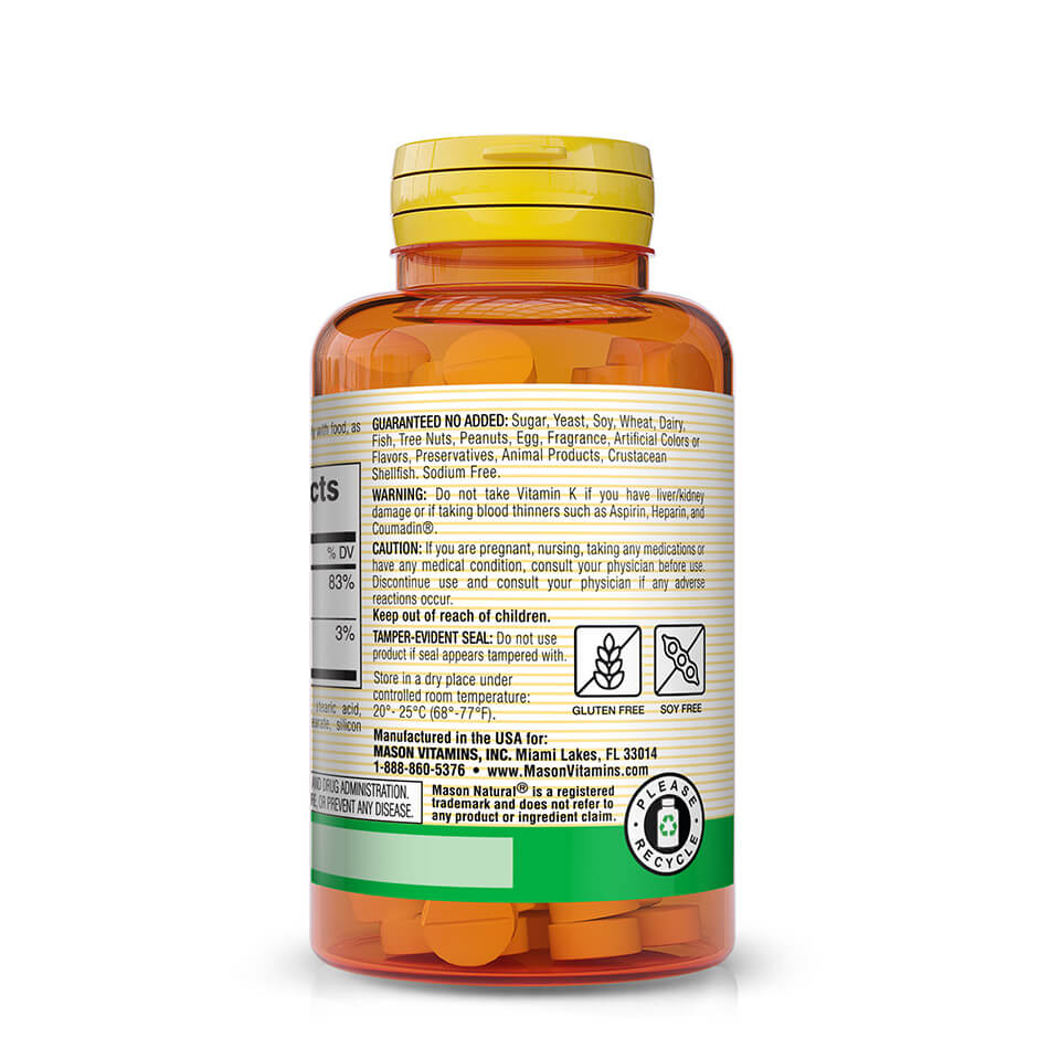 Vitamina K2 100mcg