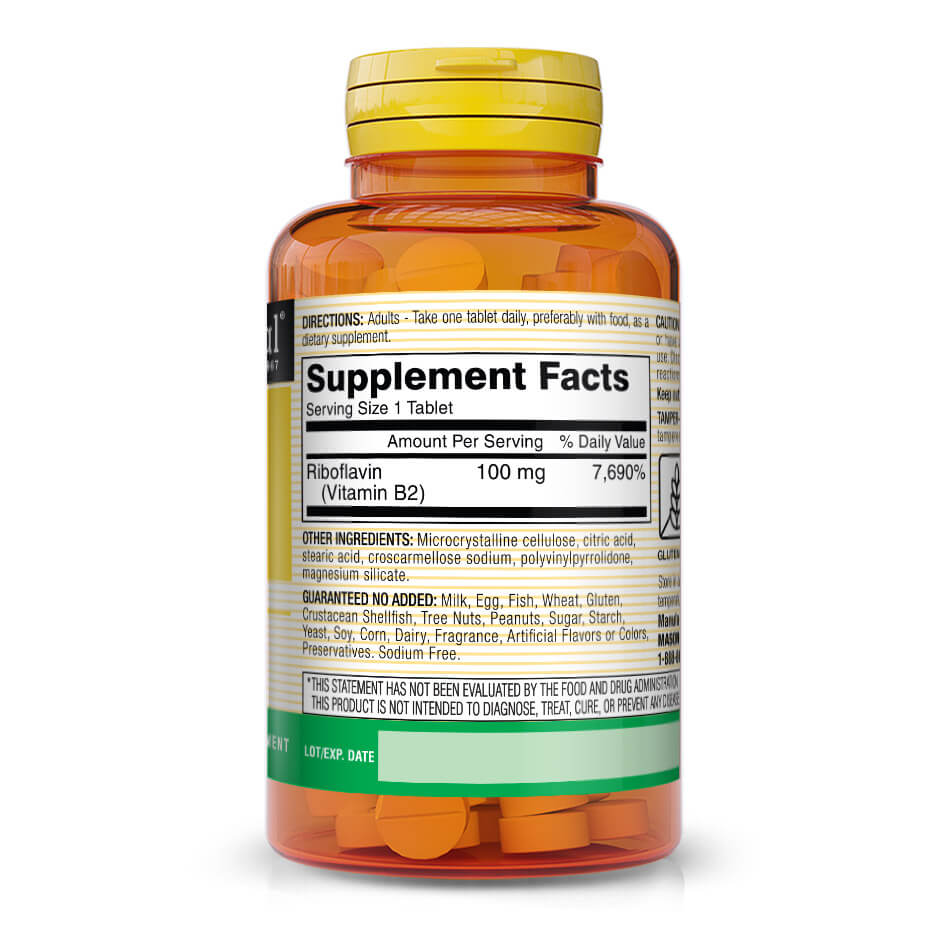 Vitamina B2 100mg