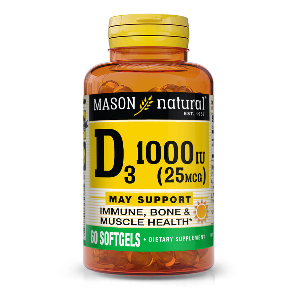 Vitamina D3 1000UI (25 mcg)