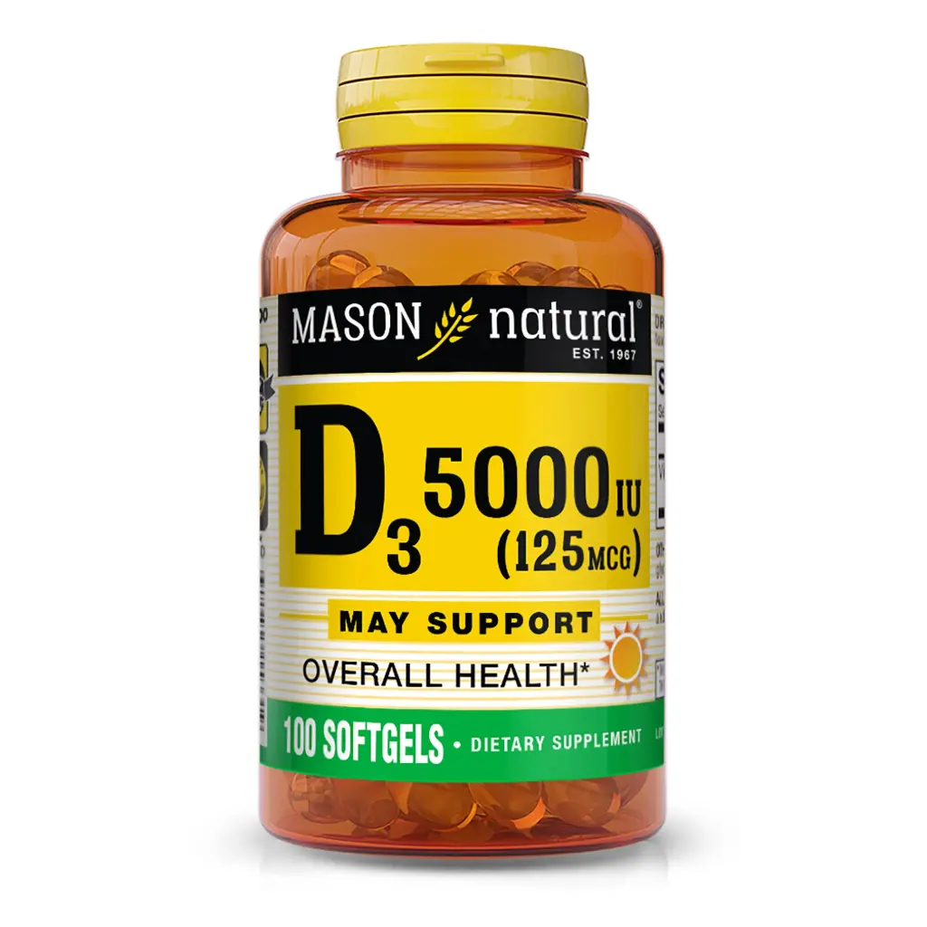 D3 5000IU Softgels (125mcg)