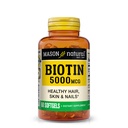 Biotin 5,000mcg Softgels
