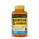 Magnesio y Vitamina D3 con Cúrcuma