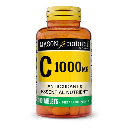 [716-100A] Vitamina C 1000mg **Ácido Ascórbico Puro