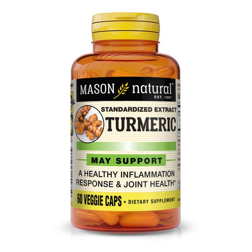 [1547-60] Turmeric Standardized Extract Veggie Caps