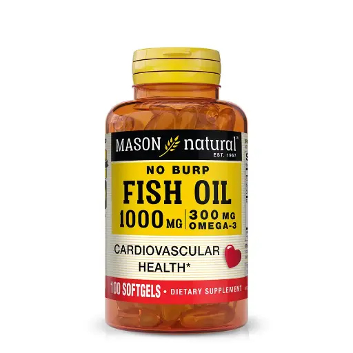 [1495-100] Aceite de Pescado 1,000 mg (Omega-3 300 mg) - Sin Reflujo